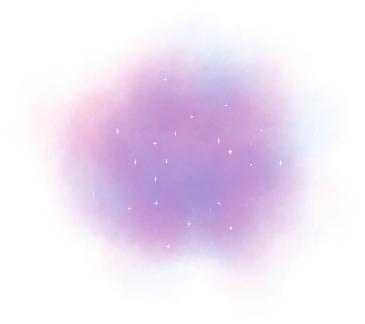 Pink Purple Fantasy Magic Cloud